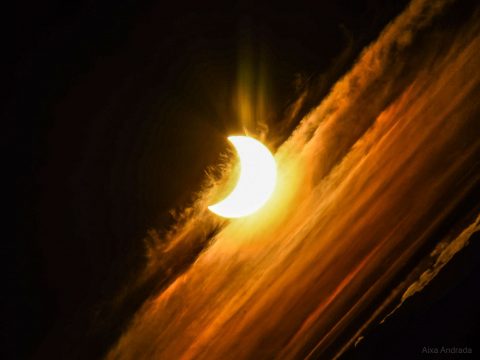 خورشیدگرفتگی جزئی بالای آرژانتین