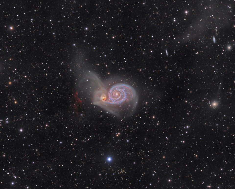 M51: کهکشان گرداب