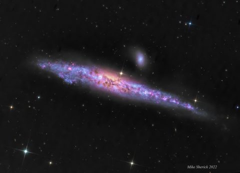 NGC 4631: کهکشان نهنگ