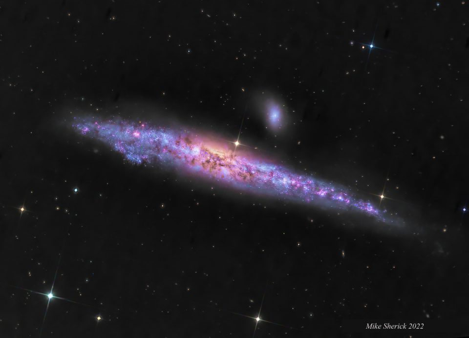 NGC 4631: کهکشان نهنگ