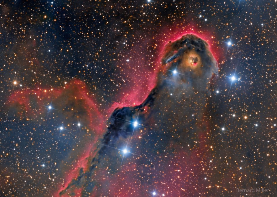 گلوبولی غیرعادی در IC 1396