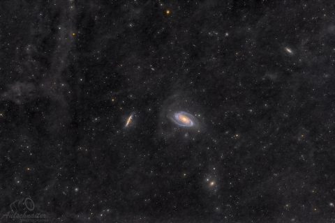 جنگ کهکشان‌ها: M81 و M82