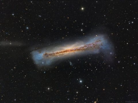 پرتره از NGC 3628