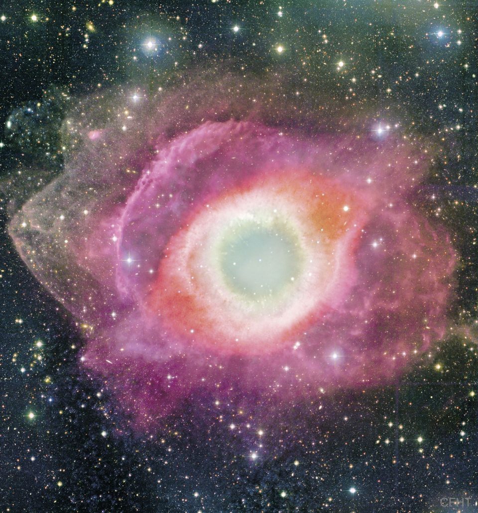 مه Nebula Helix از CFHT