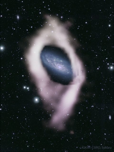 NGC 4632: کهکشان با حلقه قطبی پنهان