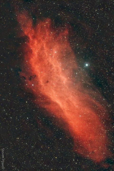 ء NGC 1499: سحابی کالیفرنیا