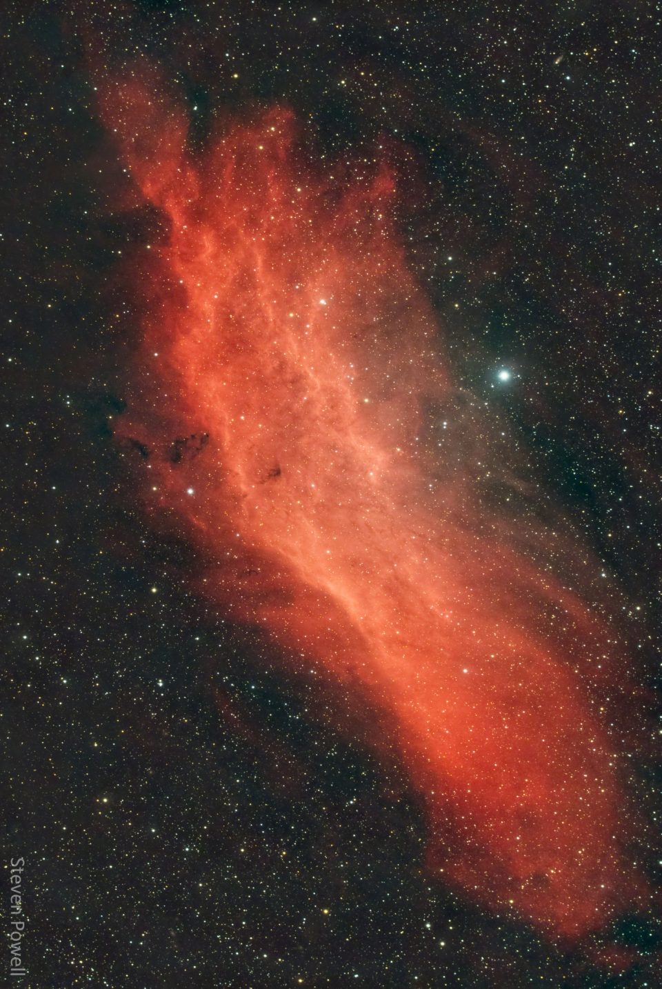 ء NGC 1499: سحابی کالیفرنیا
