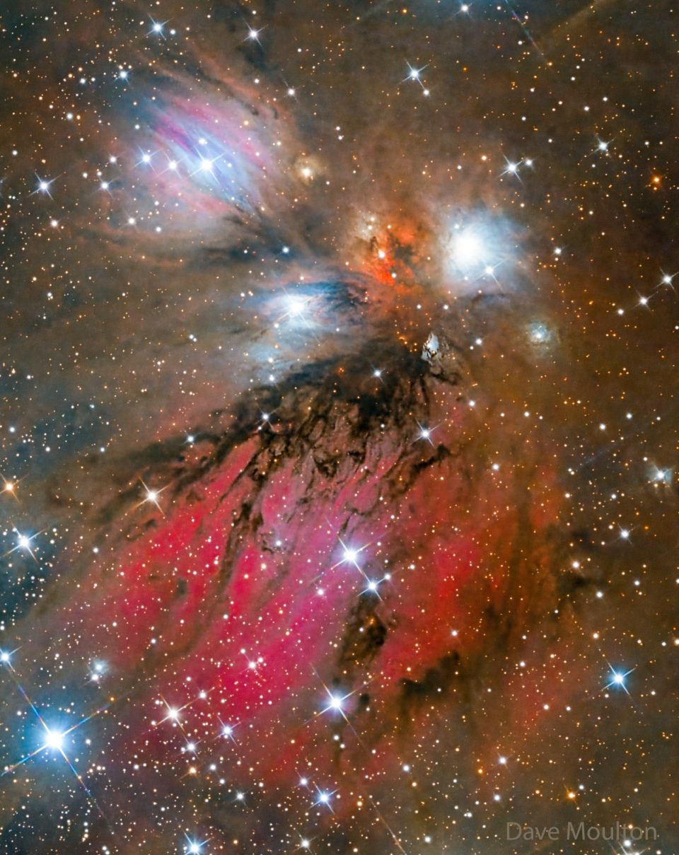 ء NGC 2170: هنر انتزاعی سحابی فرشته