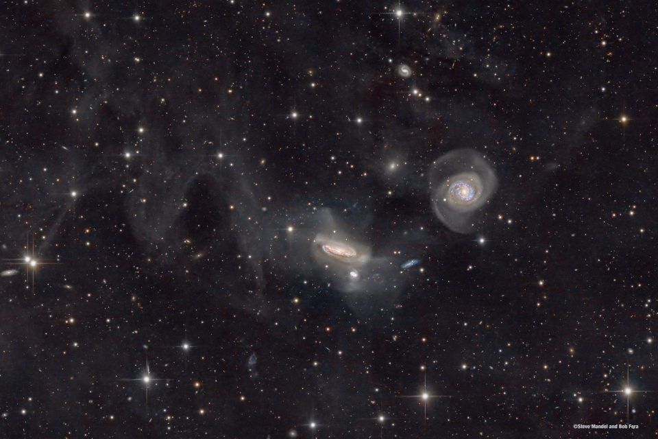 سحابی‌های شار انباشته و گروه NGC 7771
