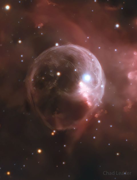 سحابی حباب NGC 7635