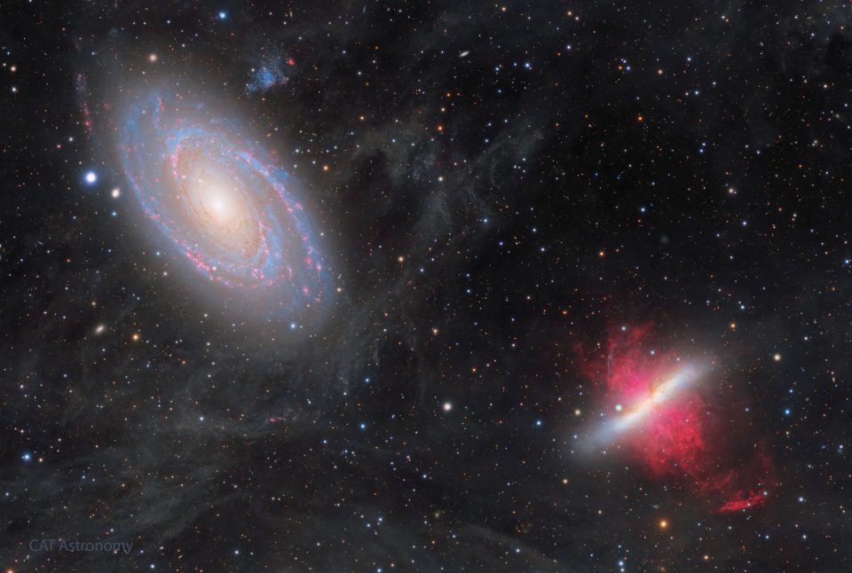 جنگ کهکشانی: M81 در برابر M82