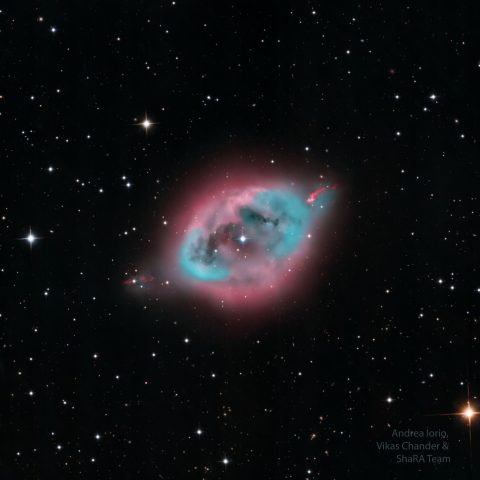 ء NGC 1360: سحابی تخم مرغ سینه‌سرخ