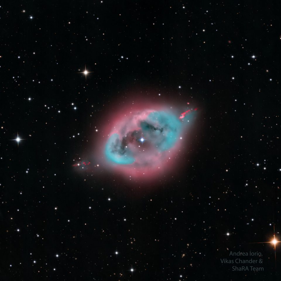 ء NGC 1360: سحابی تخم مرغ سینه‌سرخ