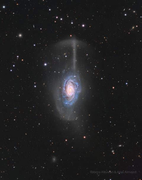 کهکشان چتری NGC 4651