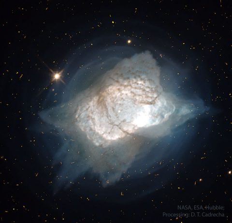 ء NGC 7027: سحابی سیاره‌ای بالش