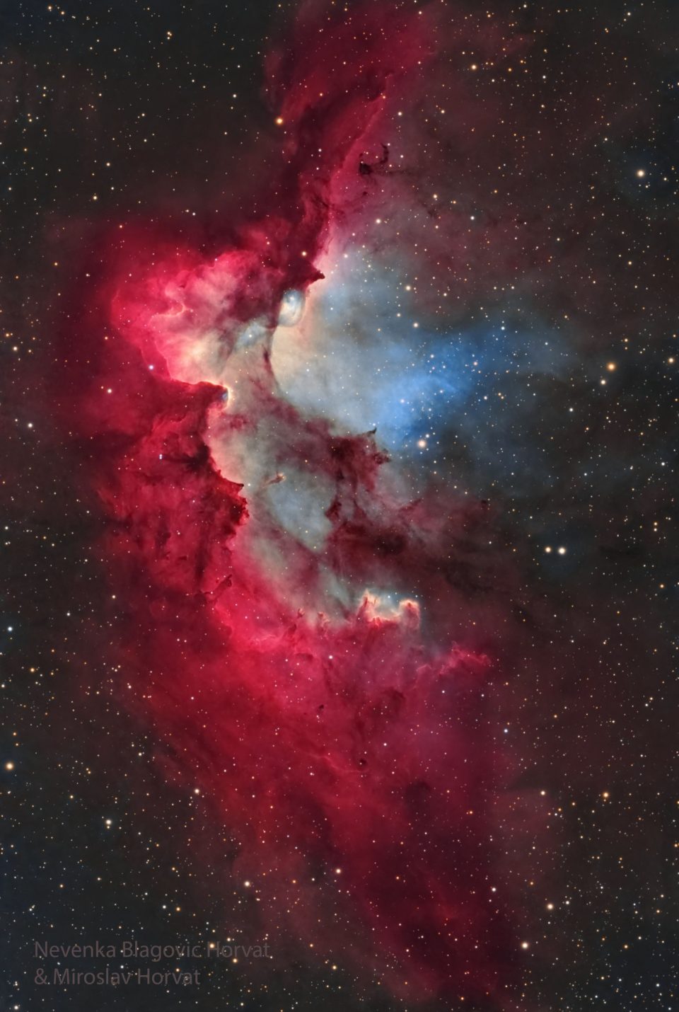 NGC 7380: سحابی جادوگر