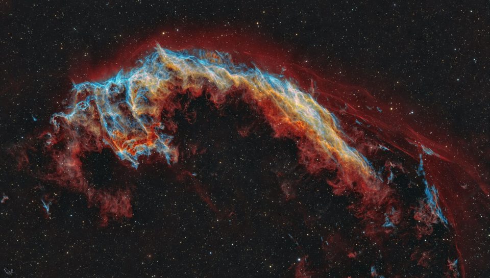 NGC 6995: سحابی خفاش