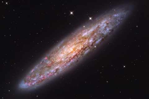 NGC 253: جهان جزیره‌ای غبارآلود