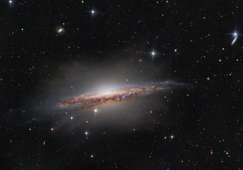 پرتره‌ای از NGC 1055