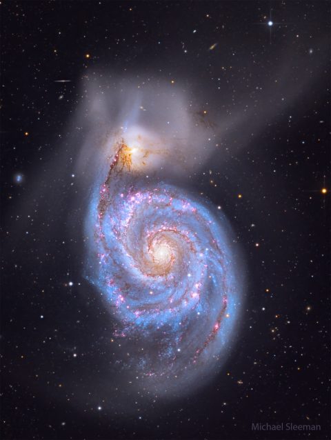 M51: کهکشان گرداب