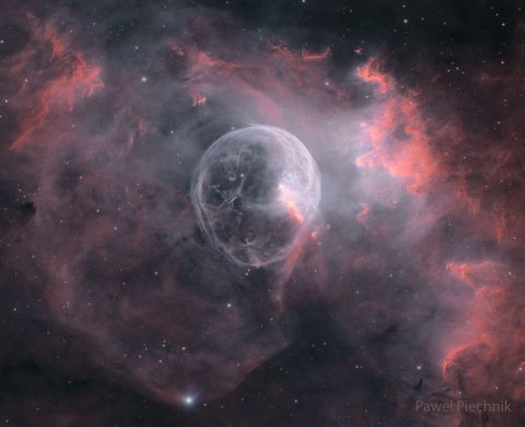 ء NGC 7635: سحابی حباب