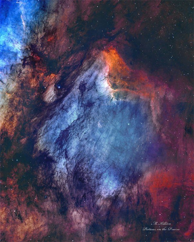 سحابی پلیکان: در حال تغییر آرام
