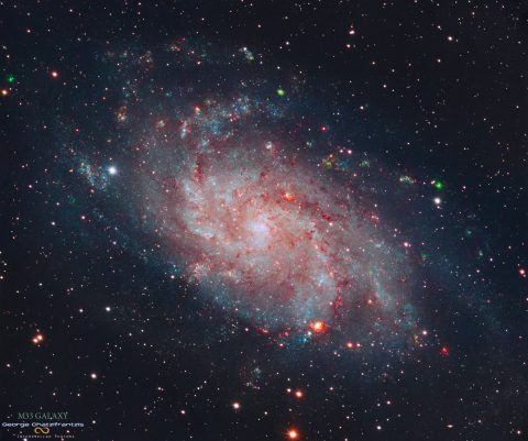 کهکشان مثلثی (Messier 33)