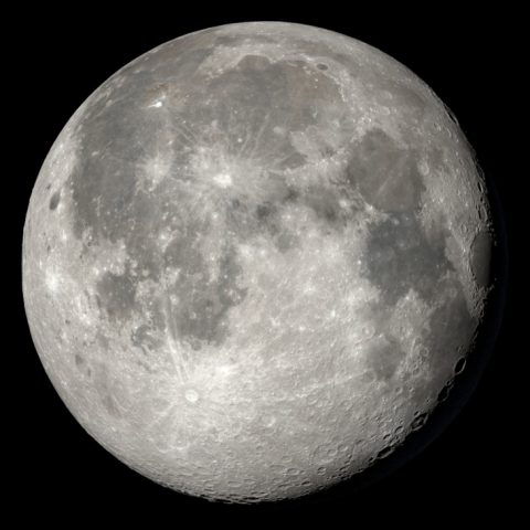 ماه، ۶ مهر، Waning Gibbous